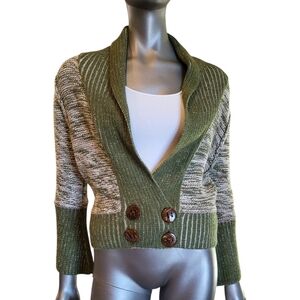 NWT Abeille Ligne Baby Alpaca Sweater Cardigan - Size Medium